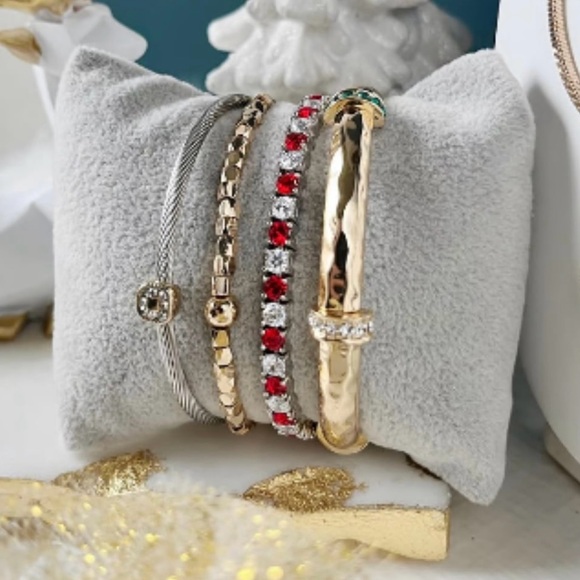 Park Lane Candy Cane Micro Impression Bracelet! BNIB!! - Picture 3 of 10
